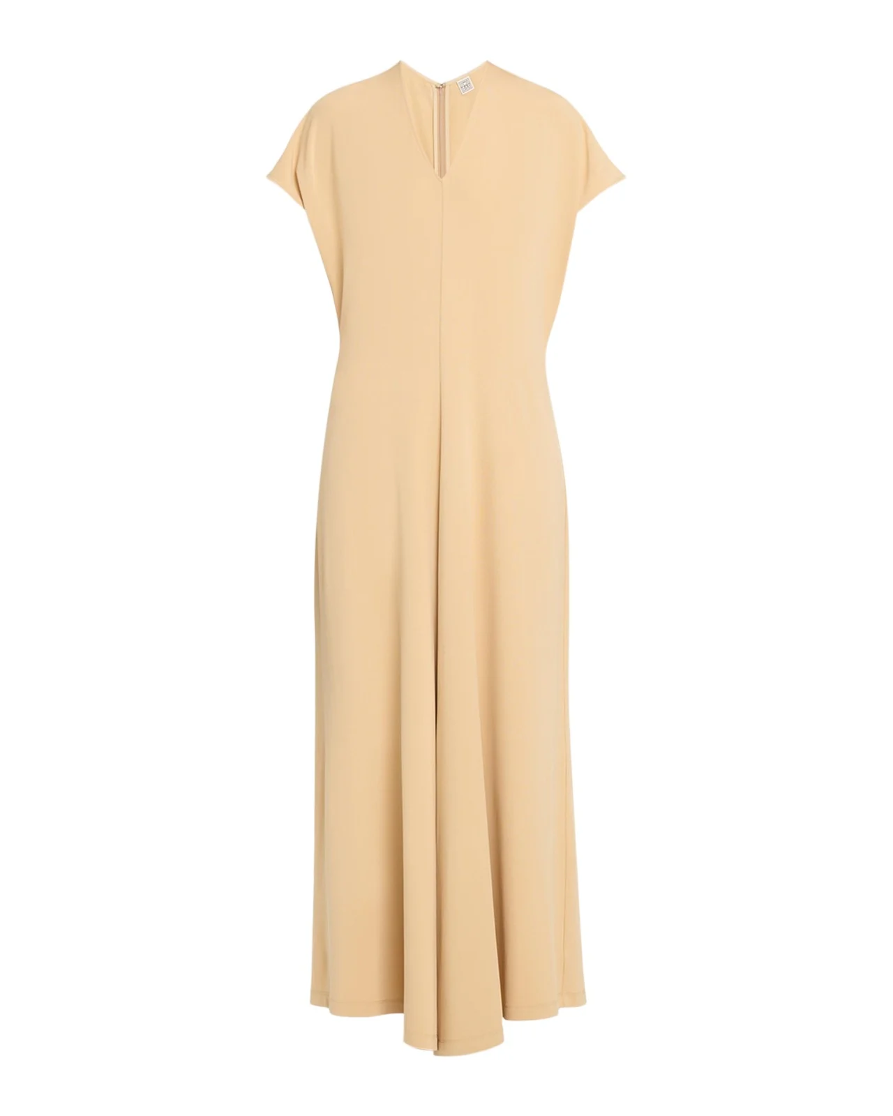 V-Neck Maxi Jersey Dress