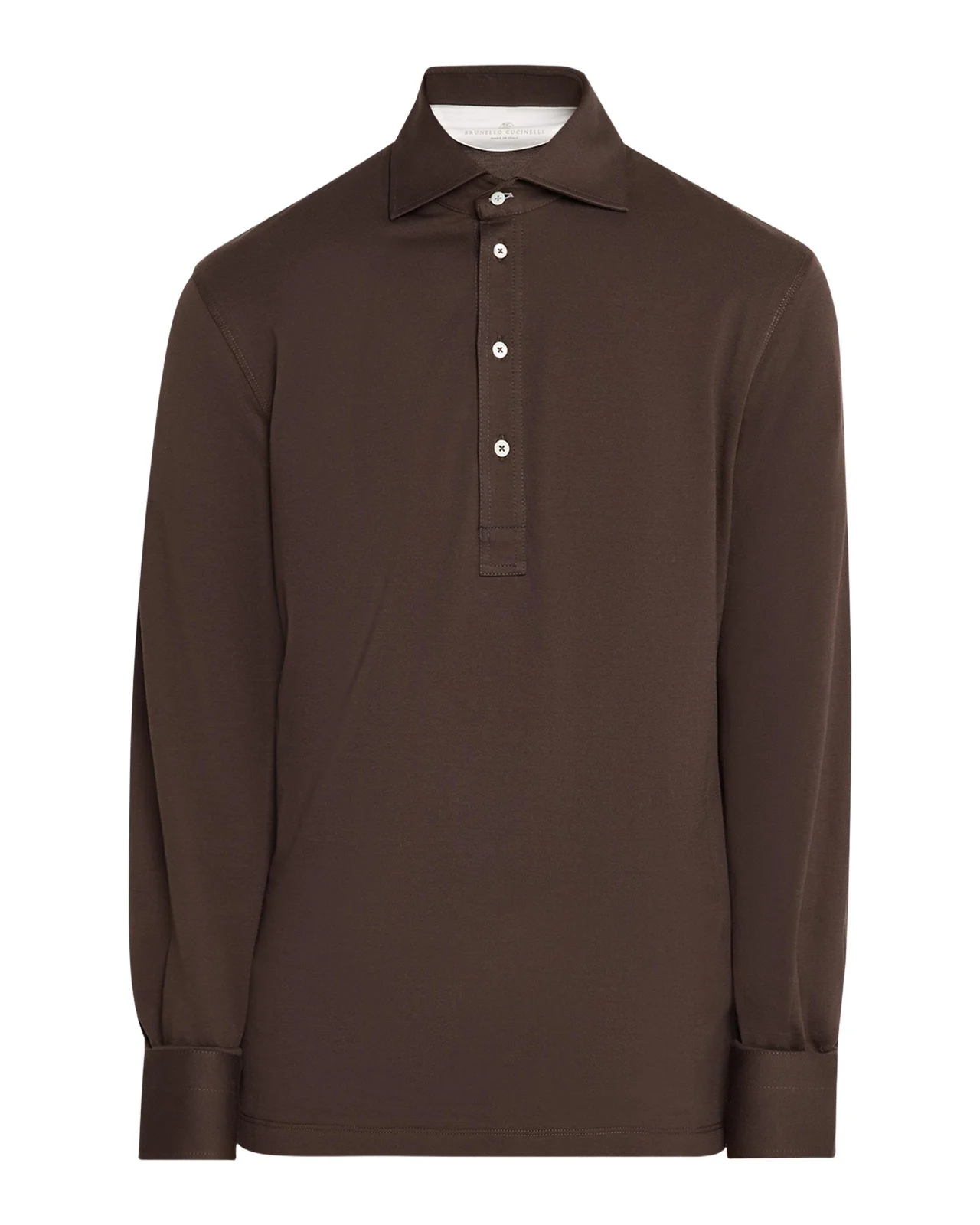 Men's Cotton Jersey Long-Sleeve Polo Shirt Men's Cotton Jersey Long-Sleeve Polo Shirt