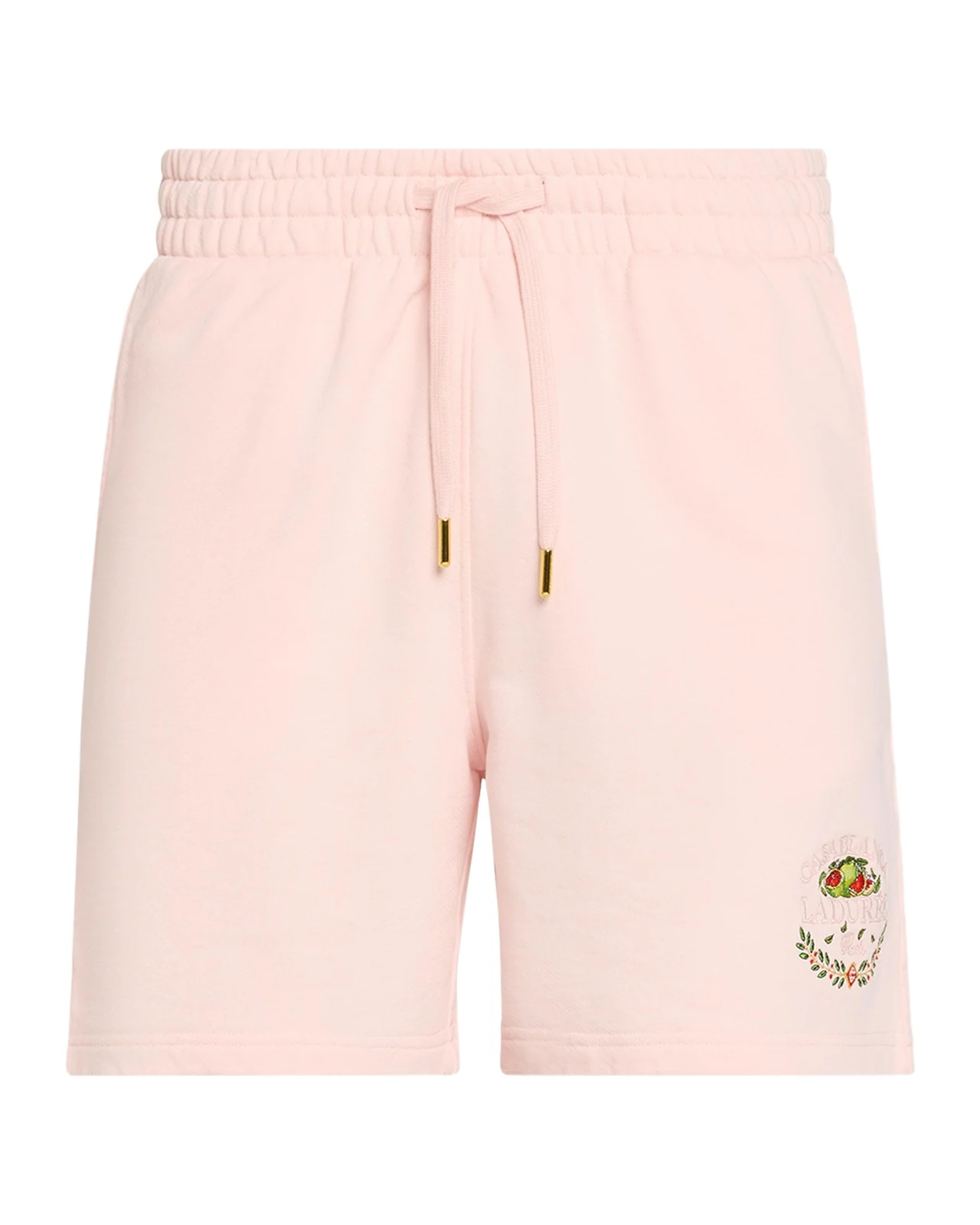 x Pink Laduree Men's Embroidered Sweat Shorts