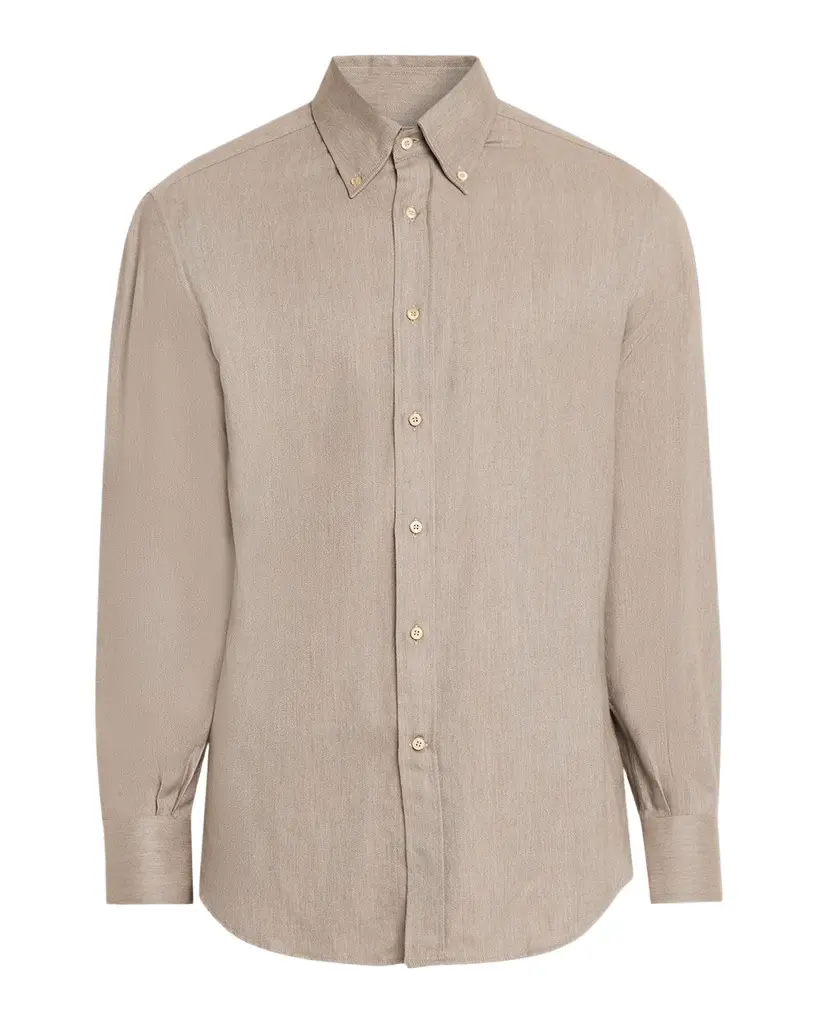 Men's Flannel Chevron Button-Down Shirt Men's Flannel Chevron Button-Down Shirt