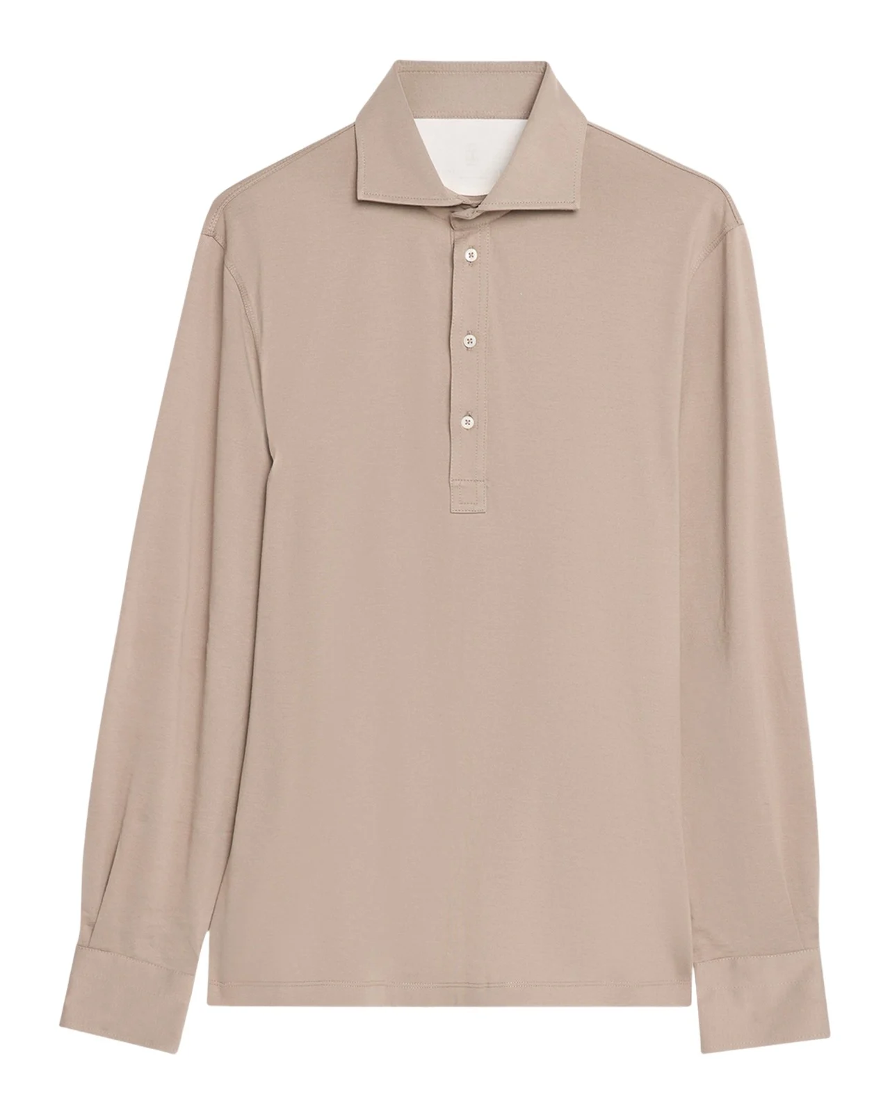 Men's Cotton Jersey Long-Sleeve Polo Shirt Men's Cotton Jersey Long-Sleeve Polo Shirt