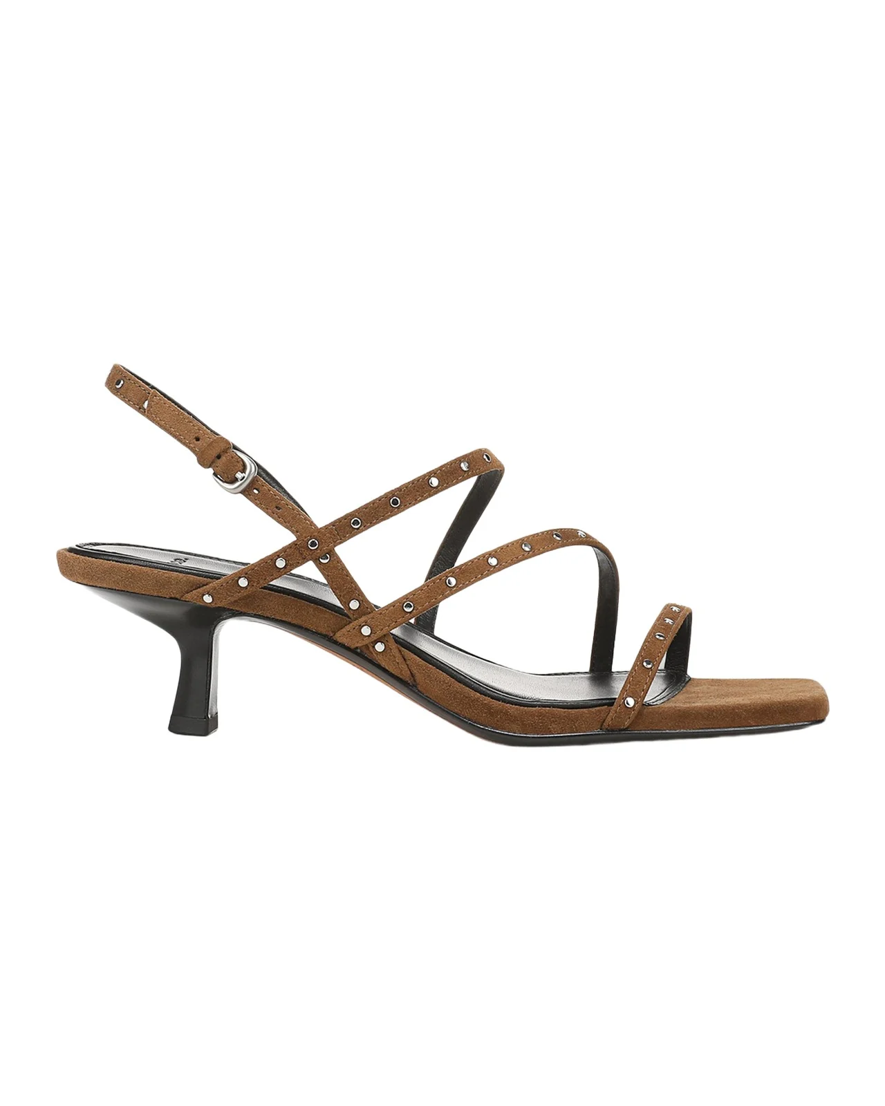 45mm Tania Studded Suede Sandals 45mm Tania Studded Suede Sandals