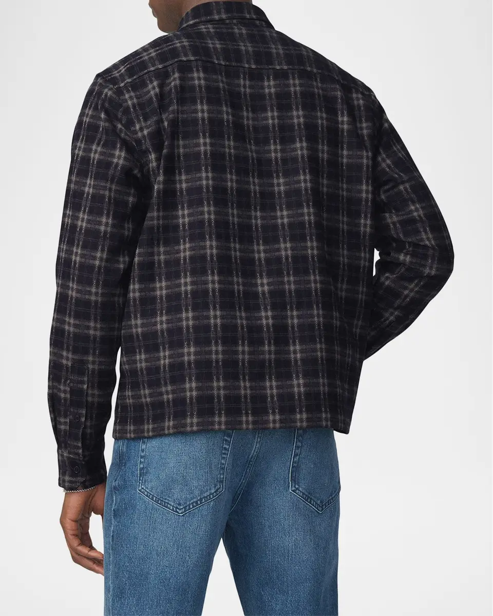Joe's Jeans Men's Plaid Double-Pocket Button-Down Shirt | Thumbnail 3 Joe's Jeans Men's Plaid Double-Pocket Button-Down Shirt | Thumbnail 3