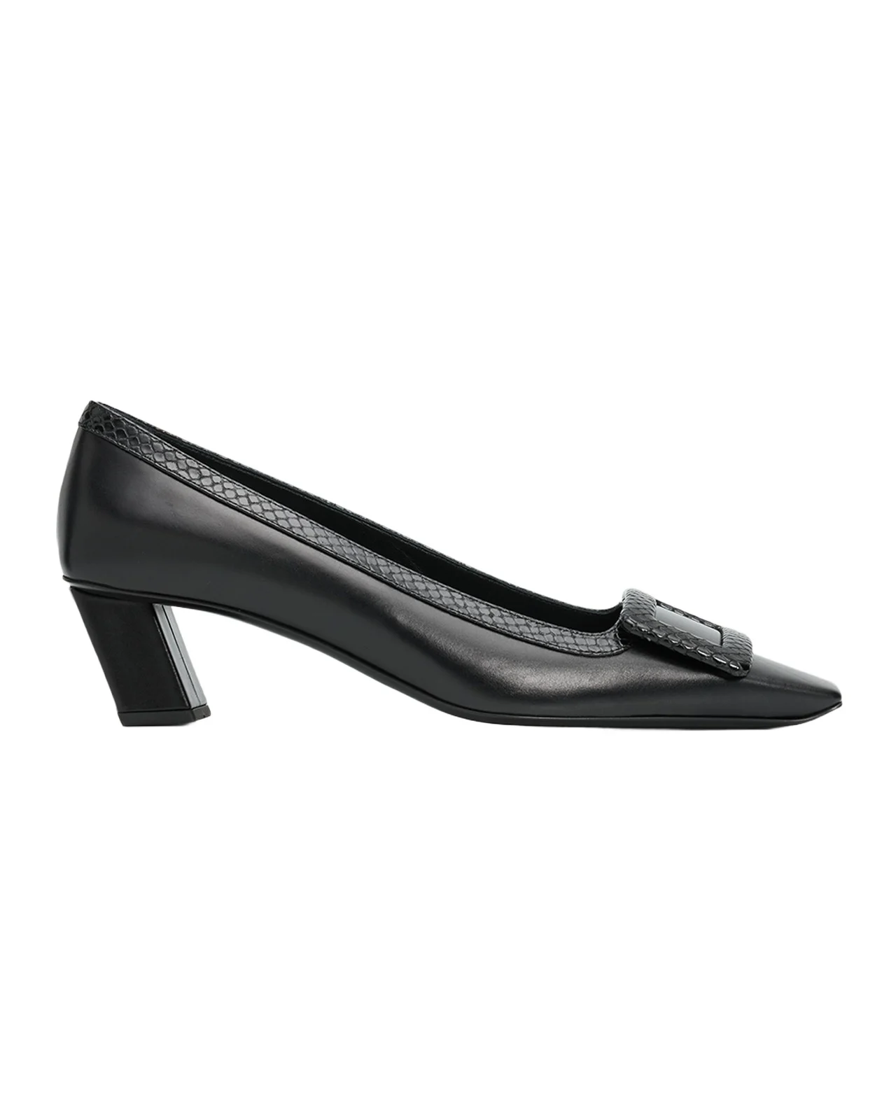45mm Belle Vivier Embossed Leather Pumps 45mm Belle Vivier Embossed Leather Pumps