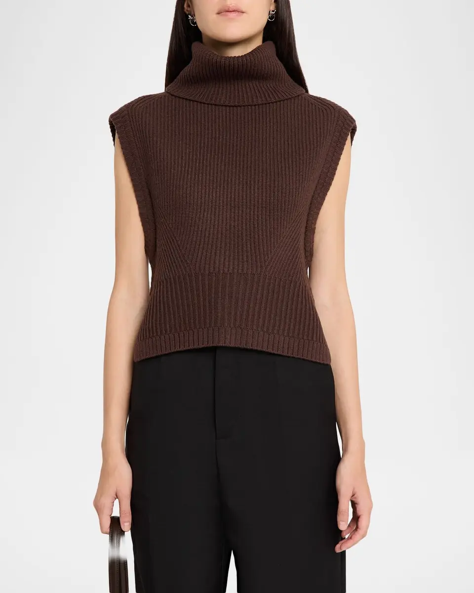 Simkhai Maple Ribbed Sweater Top | Thumbnail 4 Simkhai Maple Ribbed Sweater Top | Thumbnail 4