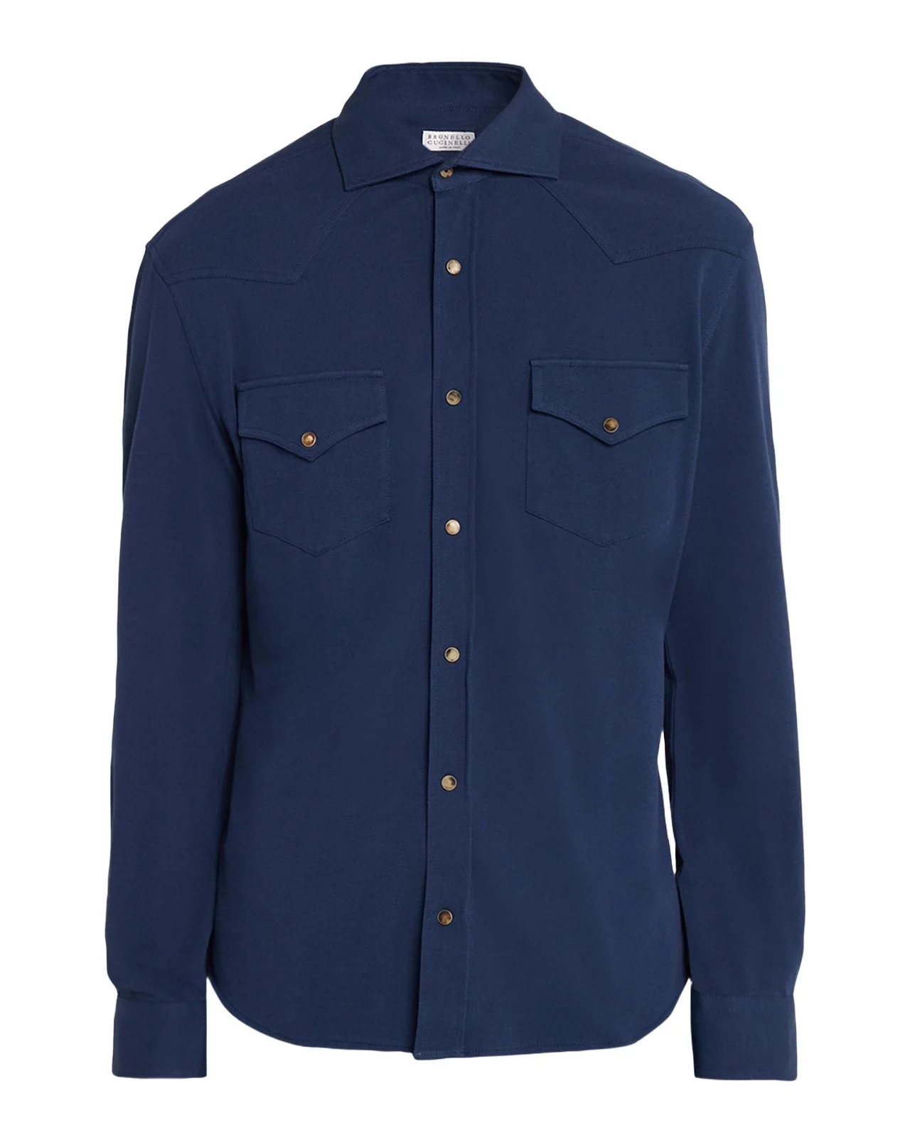 Men's Cotton Pique Snap-Front Western Shirt Men's Cotton Pique Snap-Front Western Shirt