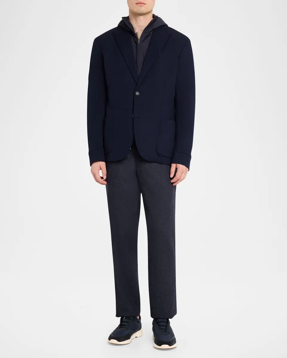 Sease Men's Hooded Blazer with Removable Bib | Thumbnail 2 Sease Men's Hooded Blazer with Removable Bib | Thumbnail 2