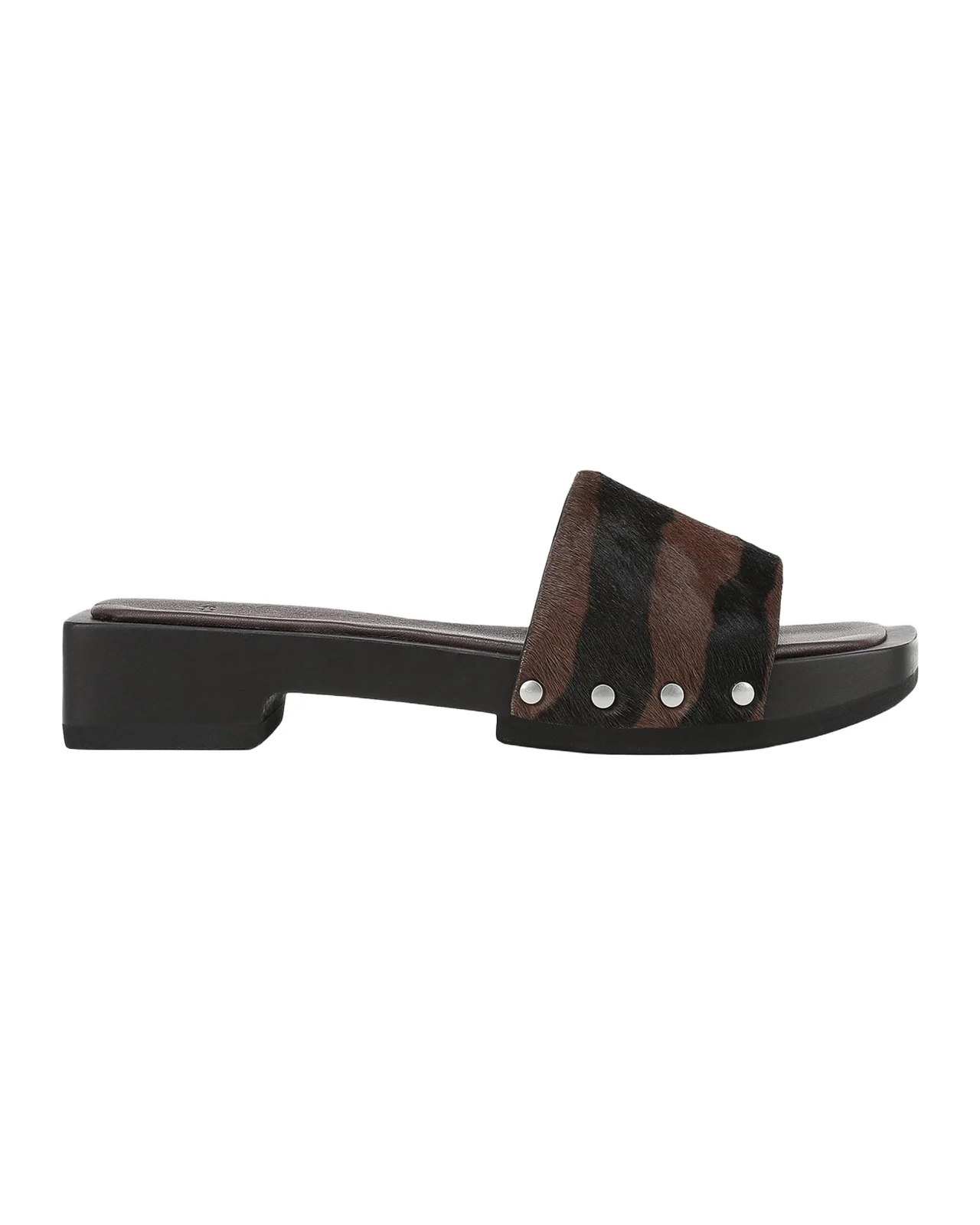 Barbara 32MM Studded Zebra-Print Calf Hair Sandals Barbara 32MM Studded Zebra-Print Calf Hair Sandals