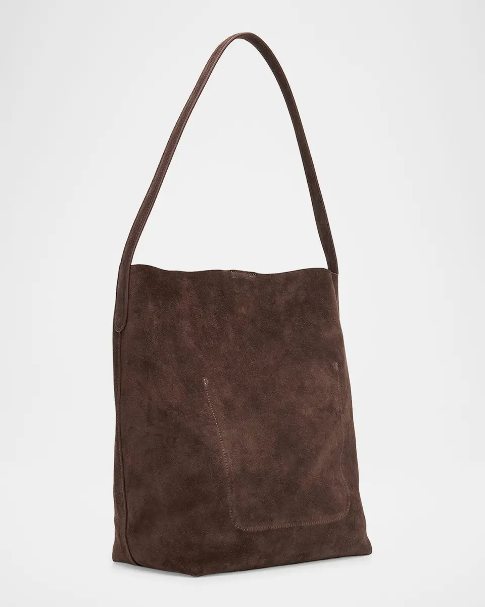 MANSUR GAVRIEL Everyday Cabas Suede Shoulder Bag | Thumbnail 2 MANSUR GAVRIEL Everyday Cabas Suede Shoulder Bag | Thumbnail 2