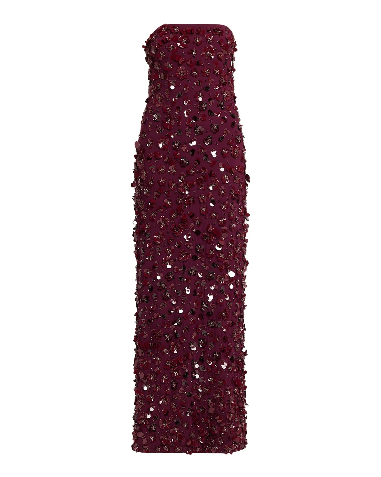 Serafina Strapless Sequin Column Gown Serafina Strapless Sequin Column Gown