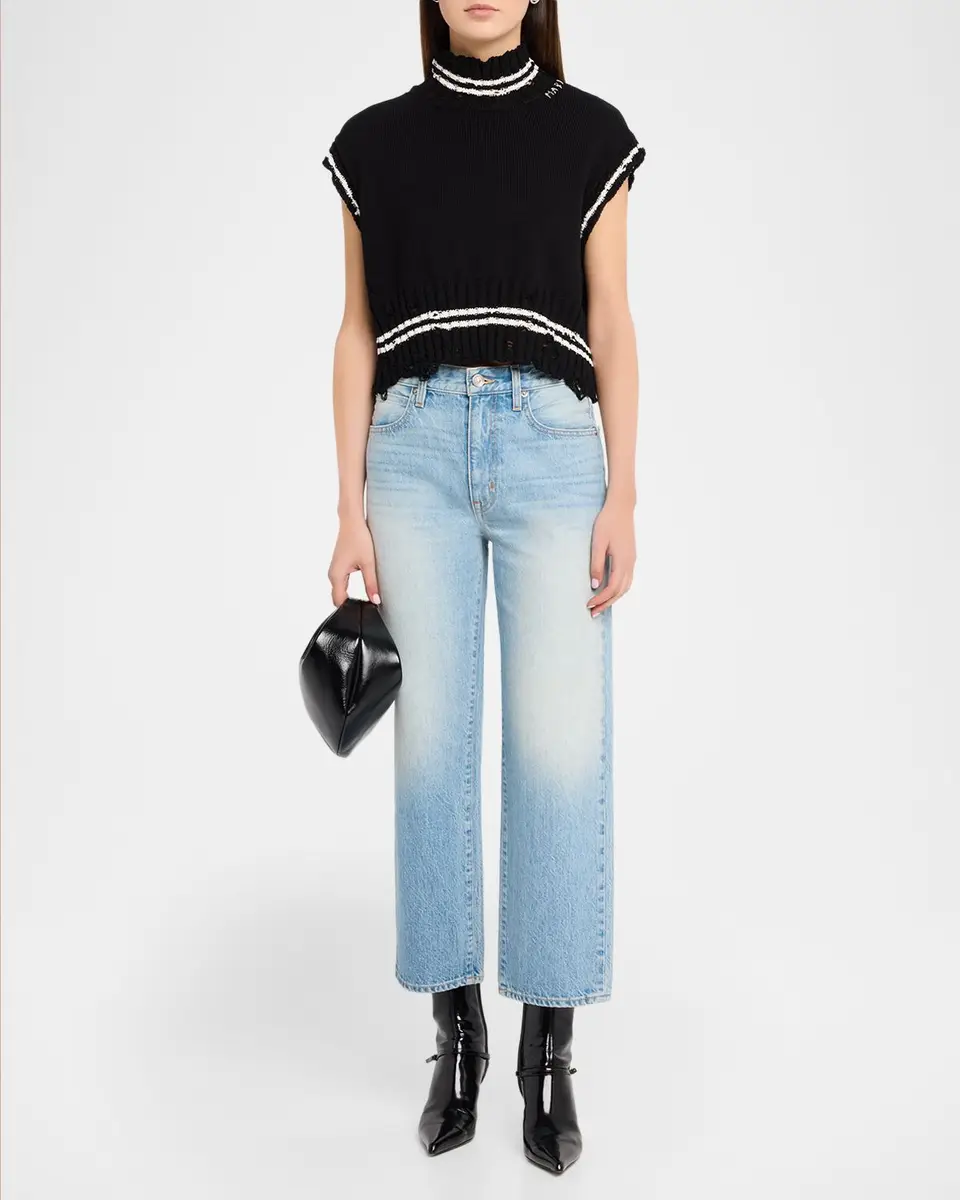 SLVRLAKE Hunter Relaxed Wide Ankle Jeans | Thumbnail 2 SLVRLAKE Hunter Relaxed Wide Ankle Jeans | Thumbnail 2