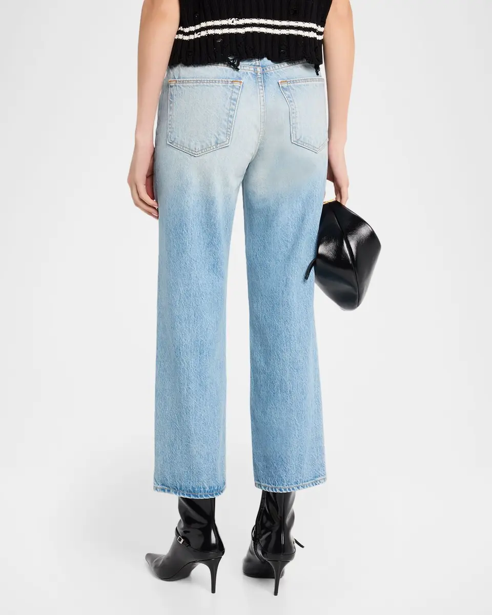 SLVRLAKE Hunter Relaxed Wide Ankle Jeans | Thumbnail 3 SLVRLAKE Hunter Relaxed Wide Ankle Jeans | Thumbnail 3
