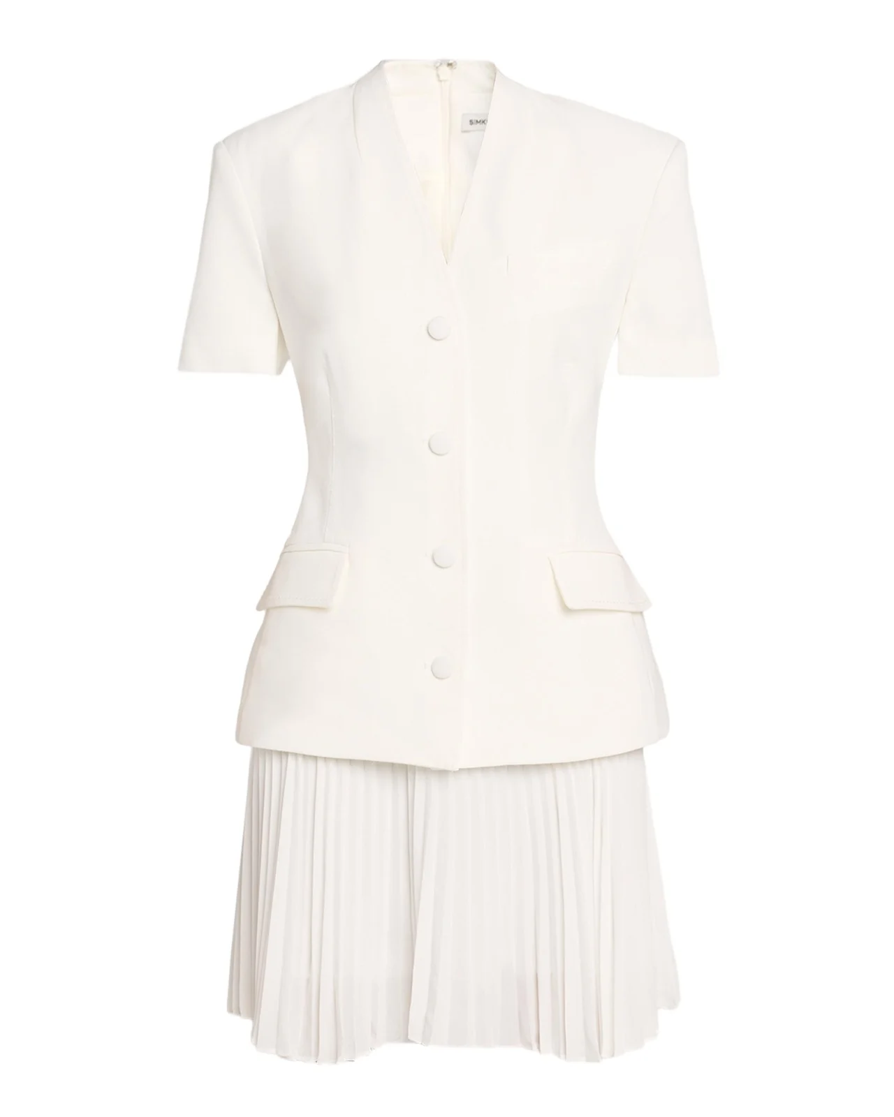 Leah Pleated Mini Dress Leah Pleated Mini Dress