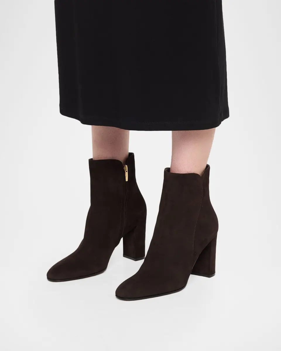 Gianvito Rossi 85mm Suede Ankle Booties | Thumbnail 2 Gianvito Rossi 85mm Suede Ankle Booties | Thumbnail 2