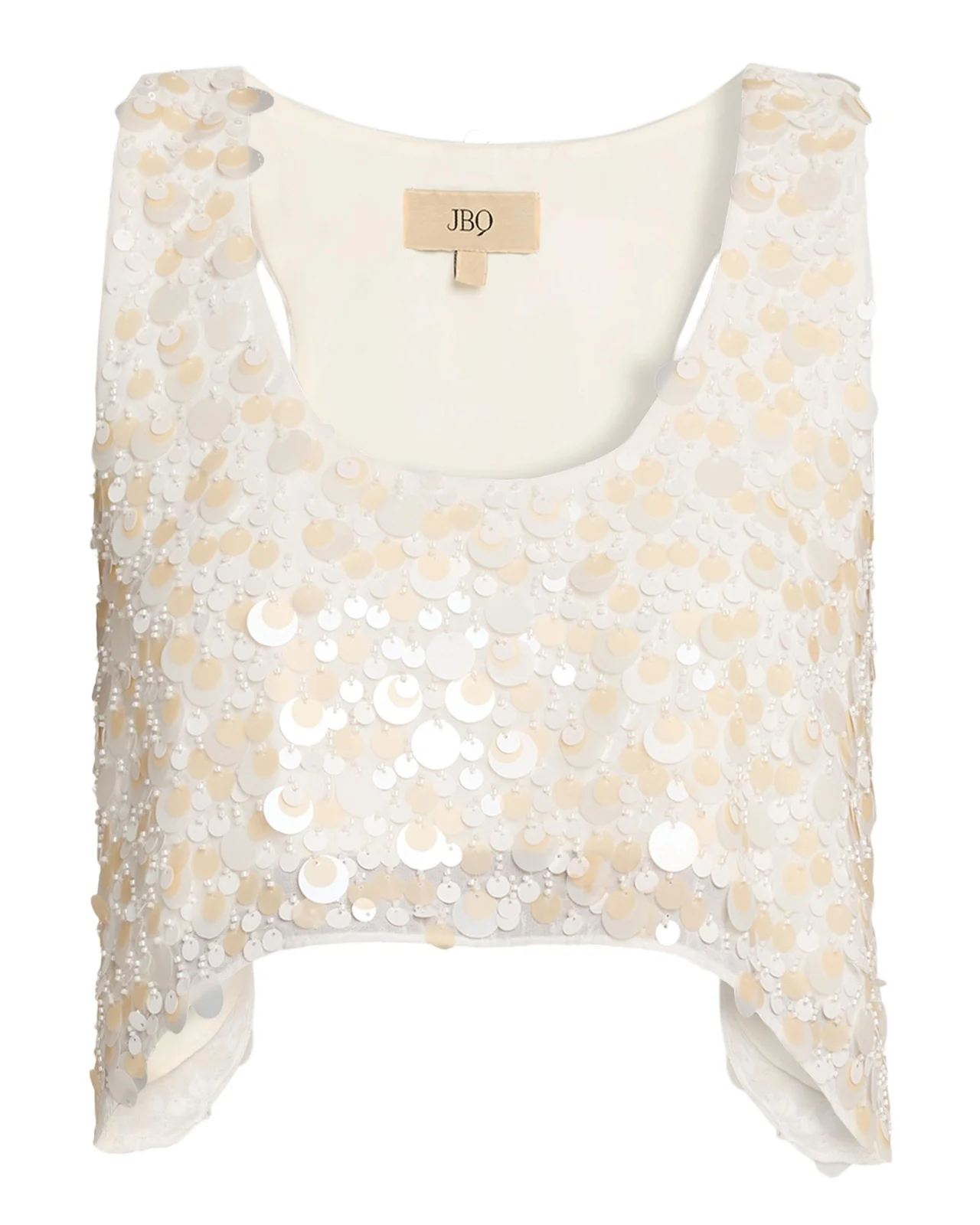 Juliet Sequined Crop Top