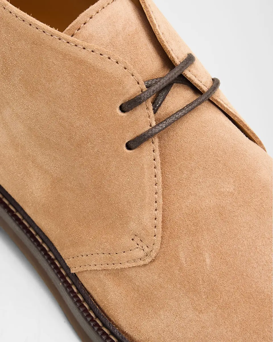 Brunello Cucinelli Men's Suede Chukka Boots | Thumbnail 5