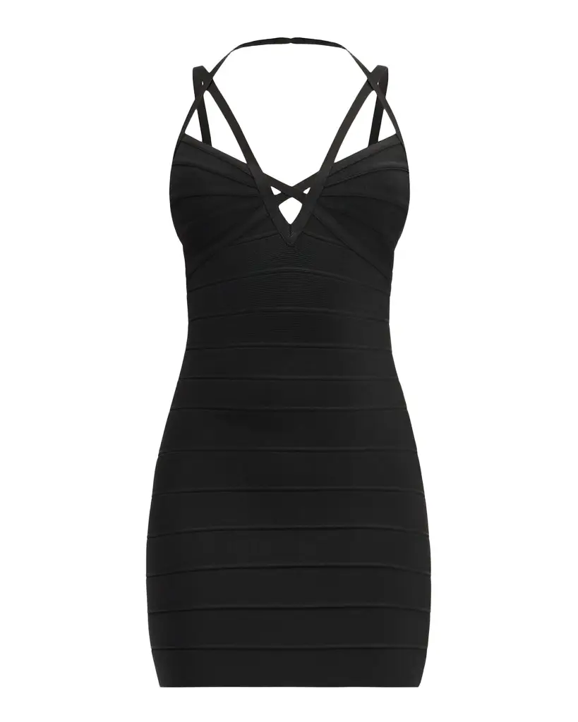 Hervé Léger The Erin Mini Dress | Image 1 Hervé Léger The Erin Mini Dress | Image 1