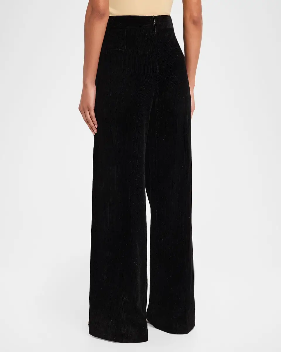 Brunello Cucinelli Sparkling Corduroy Wide-Leg Trousers | Thumbnail 3 Brunello Cucinelli Sparkling Corduroy Wide-Leg Trousers | Thumbnail 3