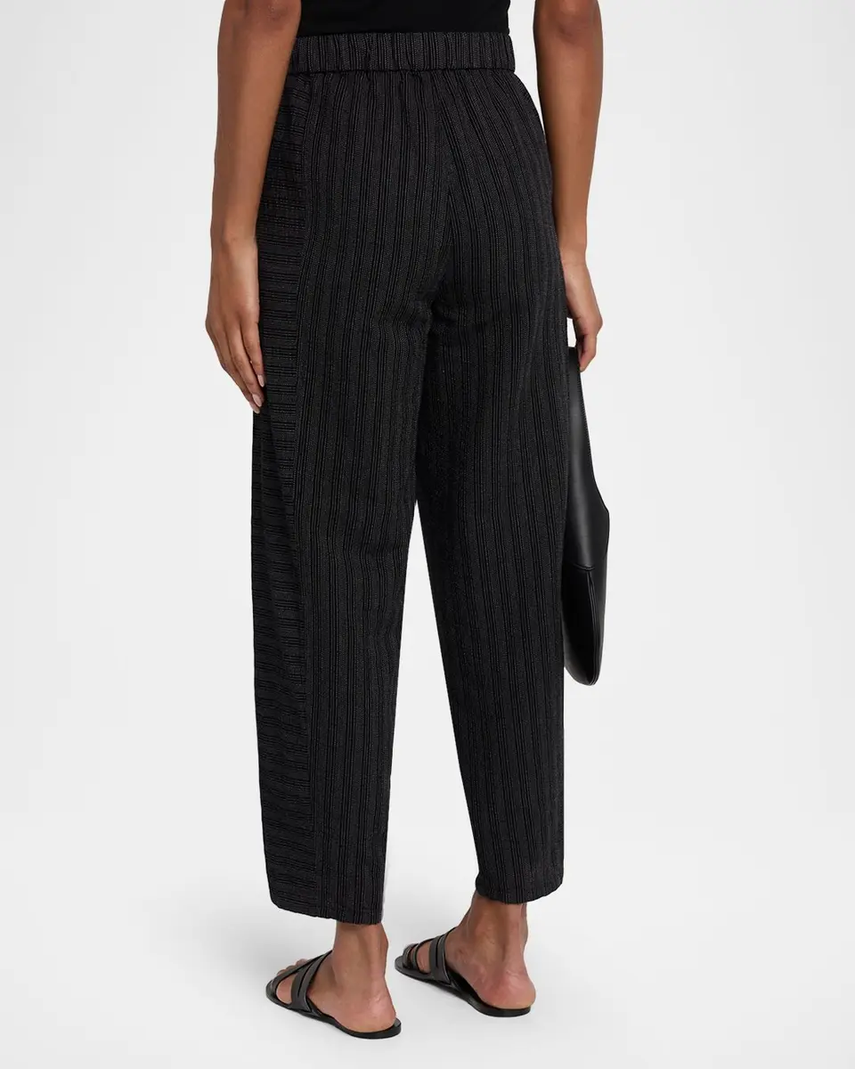 Eileen Fisher Striped Lantern Ankle Pants | Thumbnail 3 Eileen Fisher Striped Lantern Ankle Pants | Thumbnail 3