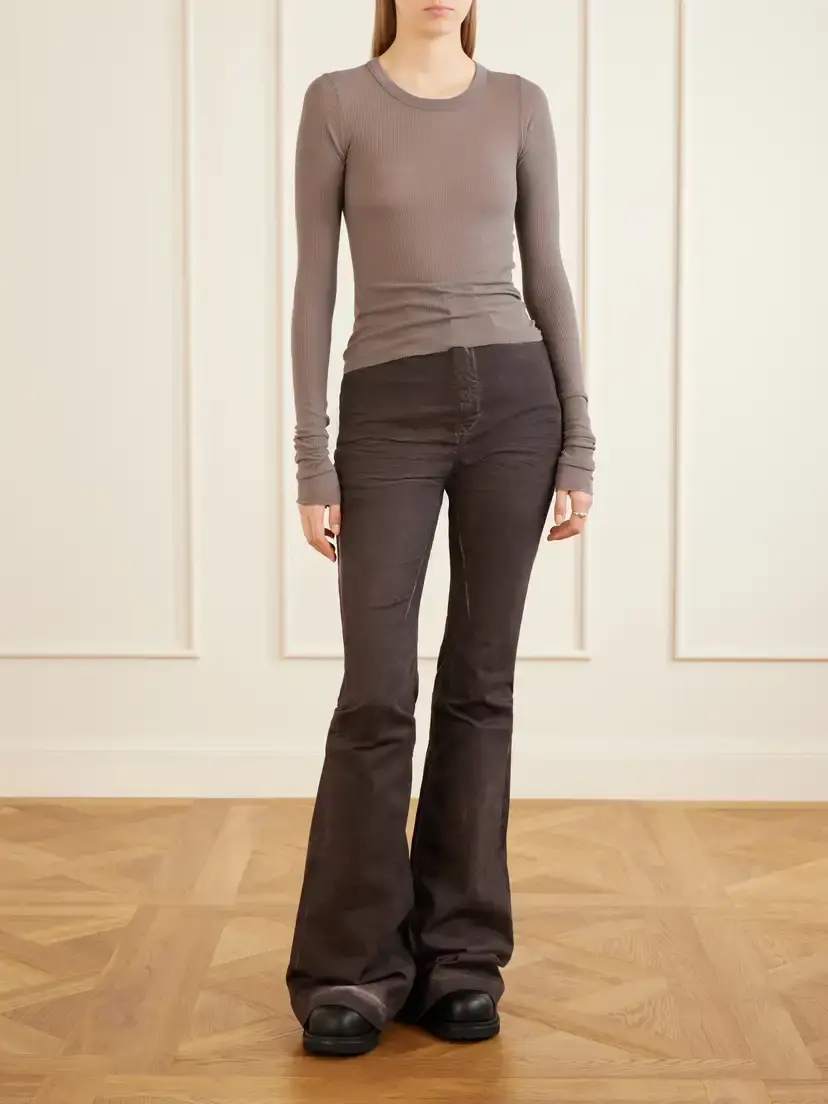 Rick Owens Bolan High-waist Flared Jeans | Thumbnail 2
