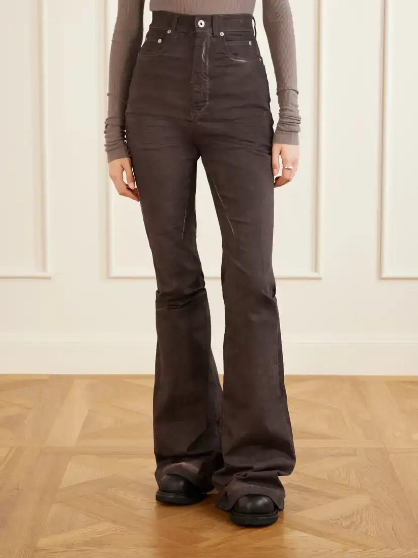 Rick Owens Bolan High-waist Flared Jeans | Thumbnail 3