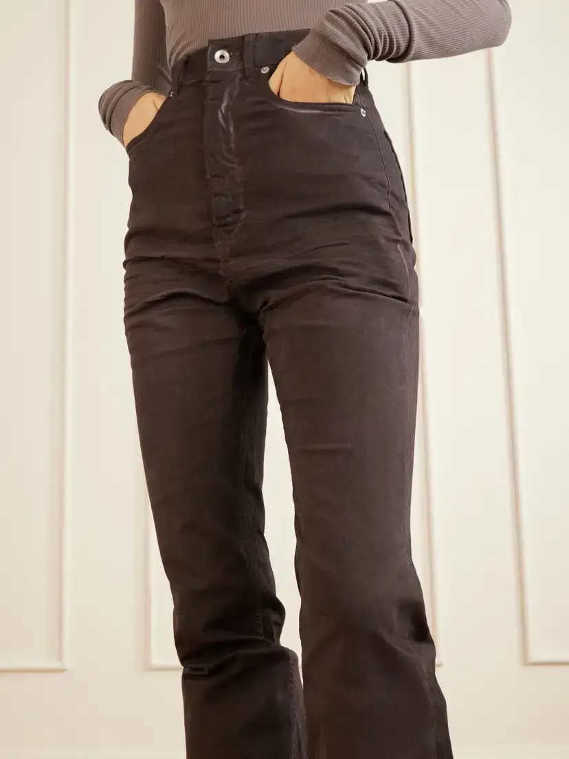 Rick Owens Bolan High-waist Flared Jeans | Thumbnail 5