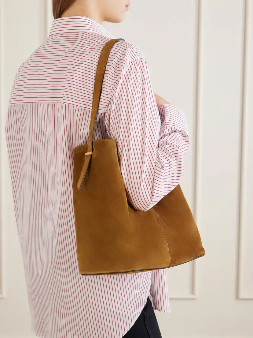 Métier Tilt 22 Suede Shoulder Bag | Thumbnail 2 Métier Tilt 22 Suede Shoulder Bag | Thumbnail 2