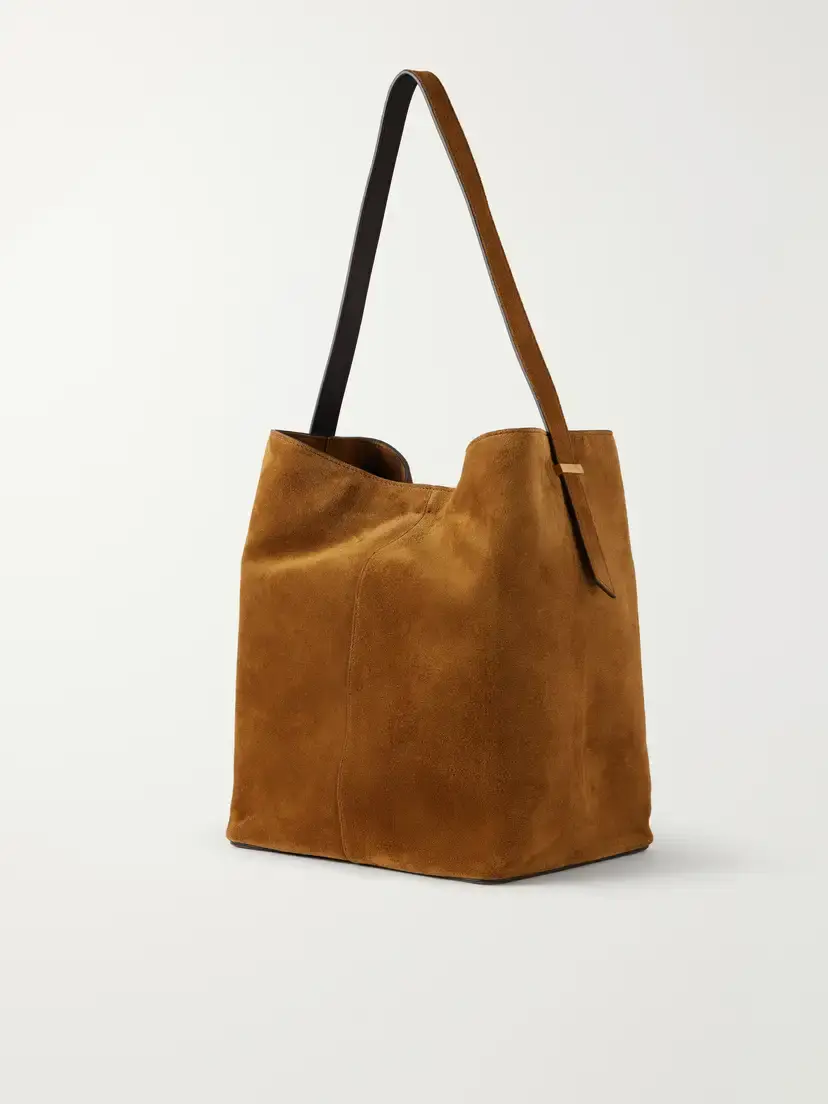 Métier Tilt 22 Suede Shoulder Bag | Thumbnail 4 Métier Tilt 22 Suede Shoulder Bag | Thumbnail 4