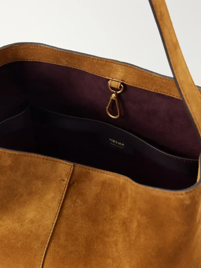 Métier Tilt 22 Suede Shoulder Bag | Thumbnail 6 Métier Tilt 22 Suede Shoulder Bag | Thumbnail 6