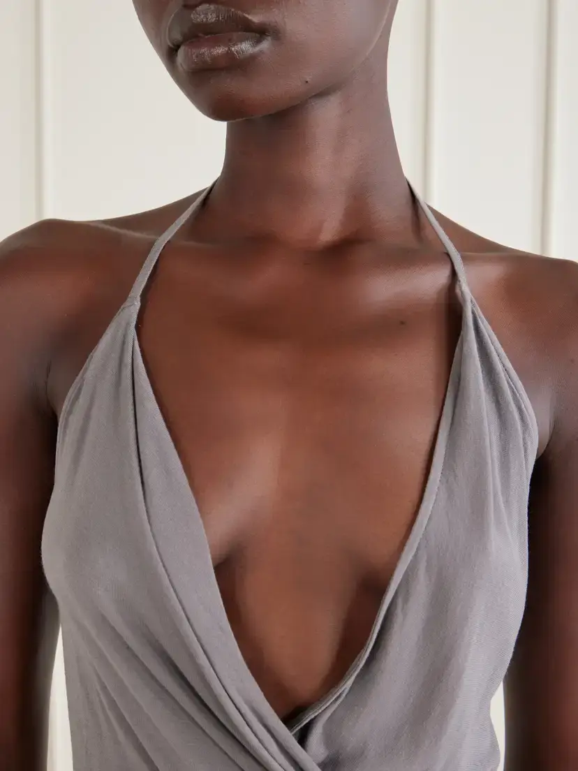 Rick Owens Draped Jersey Tank | Thumbnail 5 Rick Owens Draped Jersey Tank | Thumbnail 5