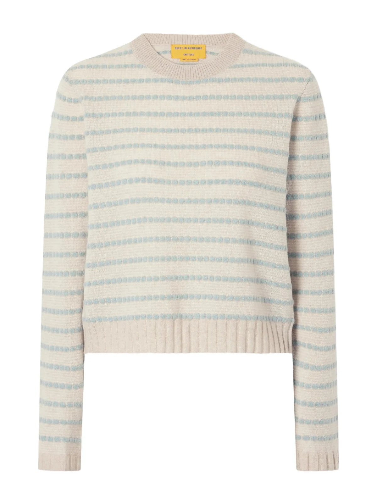 Guest In Residence Pebble Stripe Cashmere Sweater