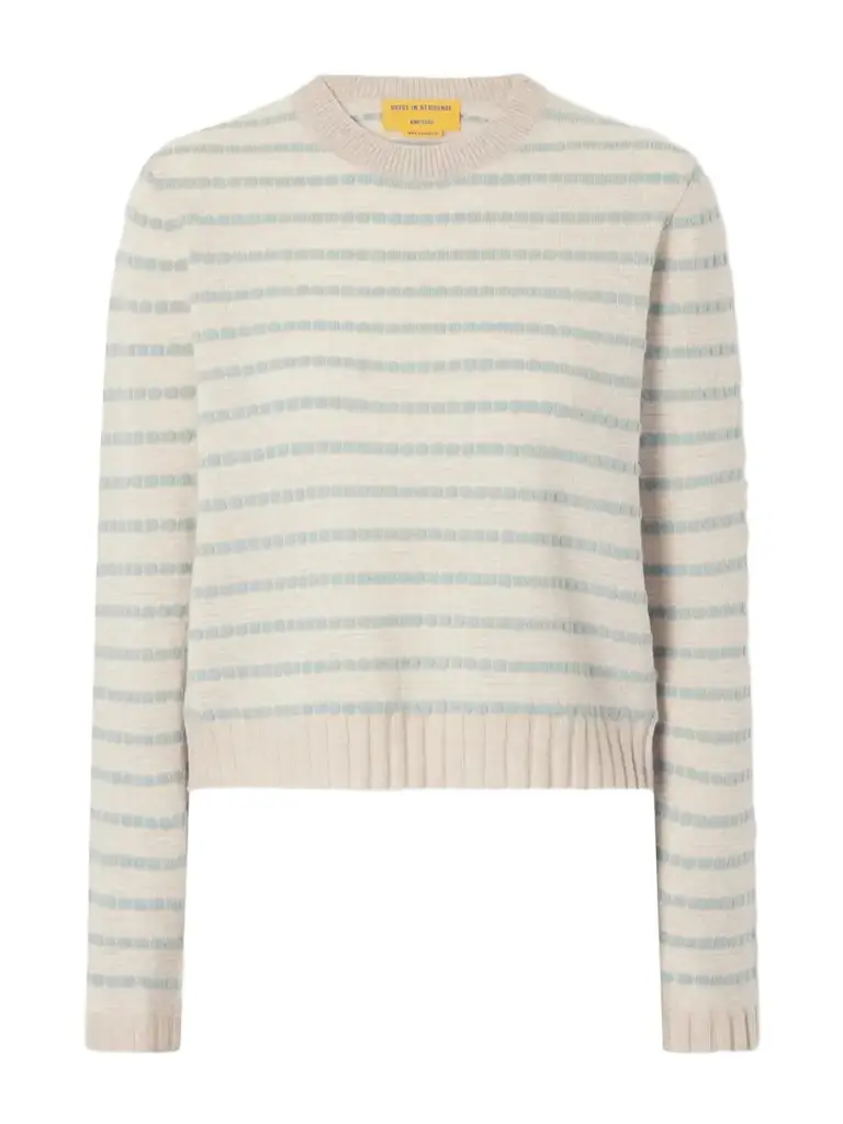 Guest In Residence Pebble Stripe Cashmere Sweater | Image 1 Guest In Residence Pebble Stripe Cashmere Sweater | Image 1