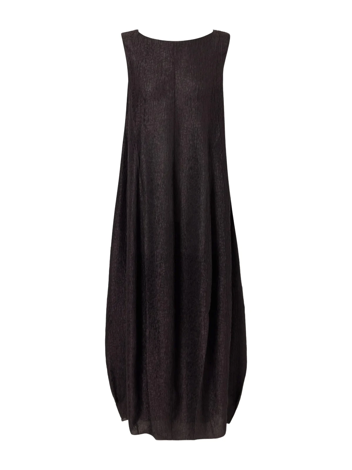Cortana Anhelo Crinkled Silk-chiffon Maxi Dress