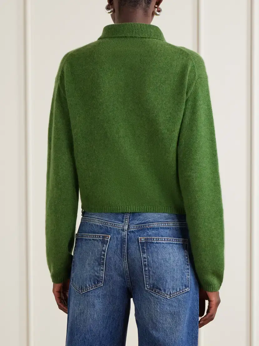Allude Cashmere Cardigan | Thumbnail 4 Allude Cashmere Cardigan | Thumbnail 4