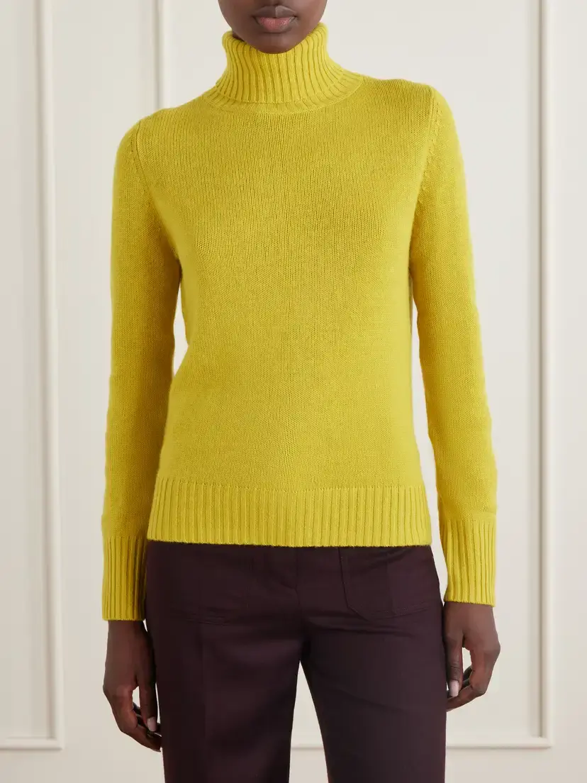 Allude Turtleneck Cashmere Sweater | Thumbnail 3