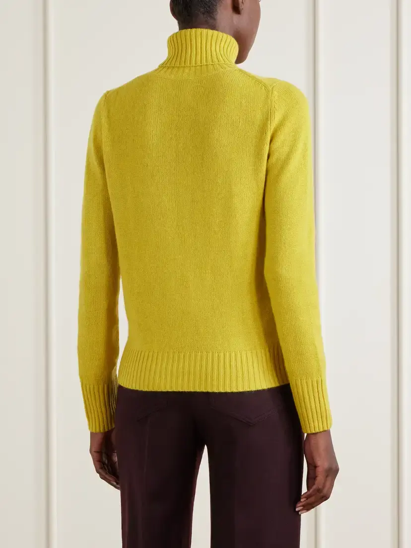 Allude Turtleneck Cashmere Sweater | Thumbnail 4