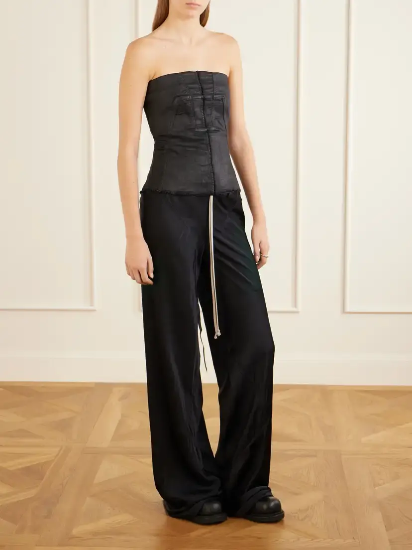 Rick Owens Temple Denim Boustier | Thumbnail 2