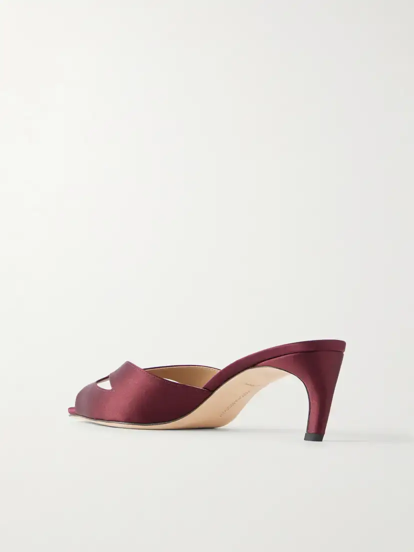 Victoria Beckham Harlow Mask 55 Satin Sandals | Thumbnail 3