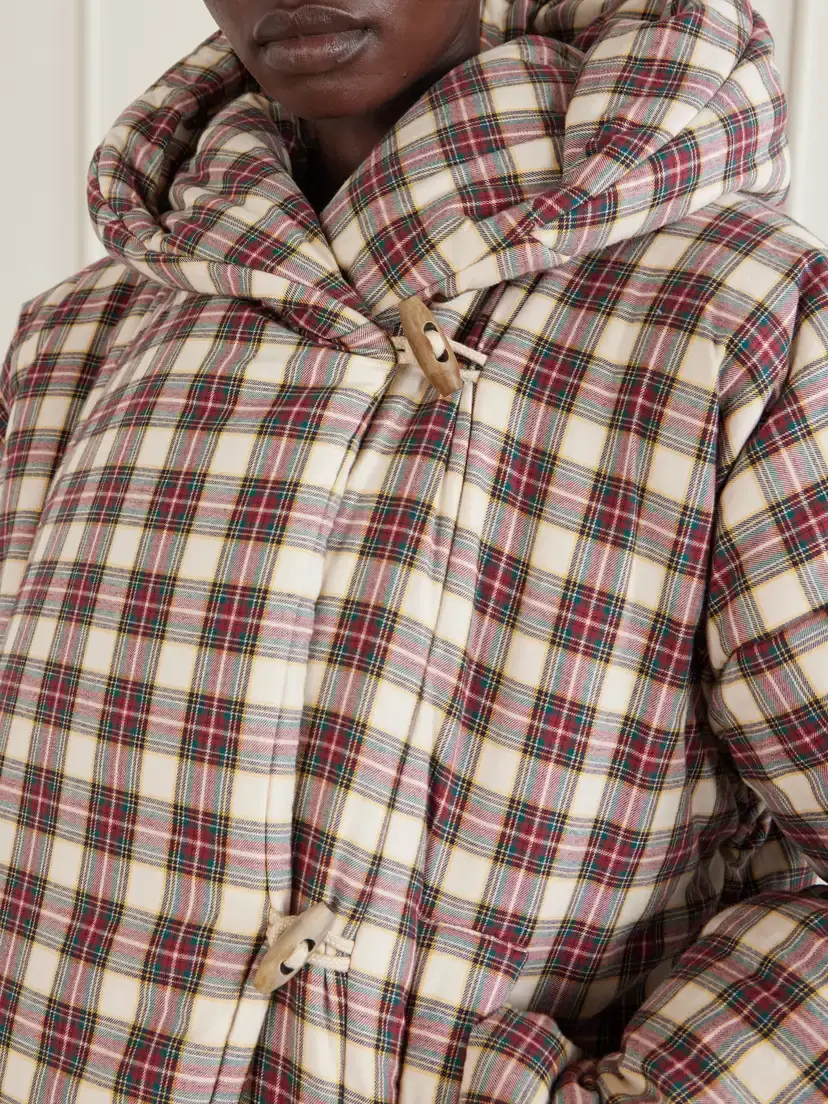 Dries Van Noten Hooded Checked Padded Cotton-flannel Jacket | Thumbnail 5 Dries Van Noten Hooded Checked Padded Cotton-flannel Jacket | Thumbnail 5