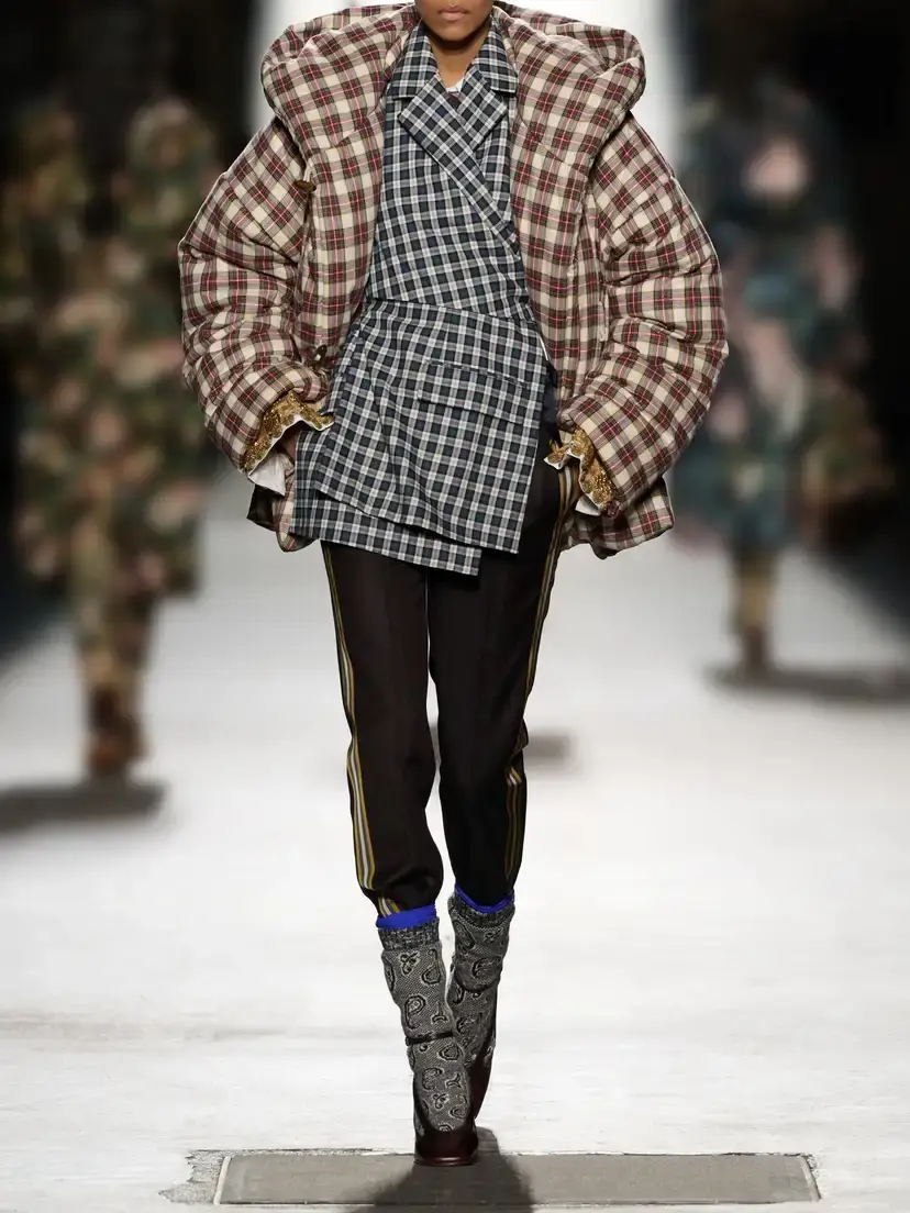 Dries Van Noten Hooded Checked Padded Cotton-flannel Jacket | Thumbnail 6 Dries Van Noten Hooded Checked Padded Cotton-flannel Jacket | Thumbnail 6