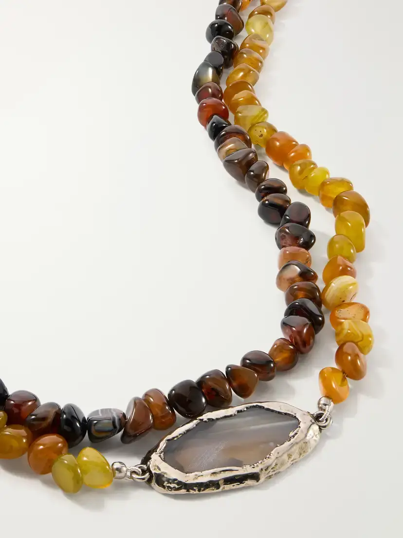 Dries Van Noten Silver-tone Multi-stone Necklace | Thumbnail 4 Dries Van Noten Silver-tone Multi-stone Necklace | Thumbnail 4