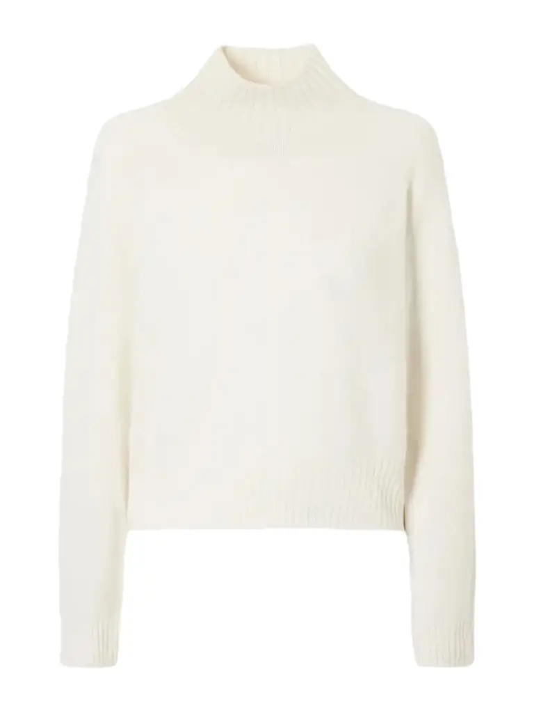 Allude Mock-neck Cashmere Sweater | Image 1 Allude Mock-neck Cashmere Sweater | Image 1