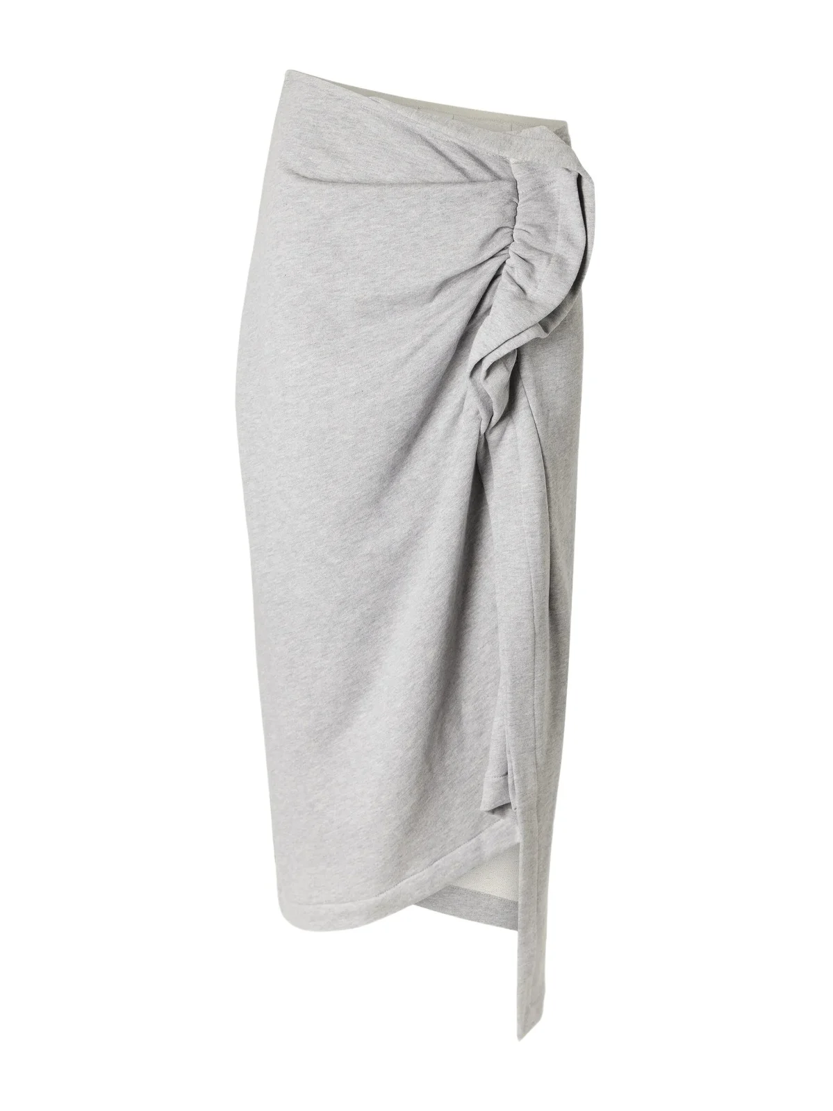 Draped Cotton-jersey Midi Skirt Draped Cotton-jersey Midi Skirt