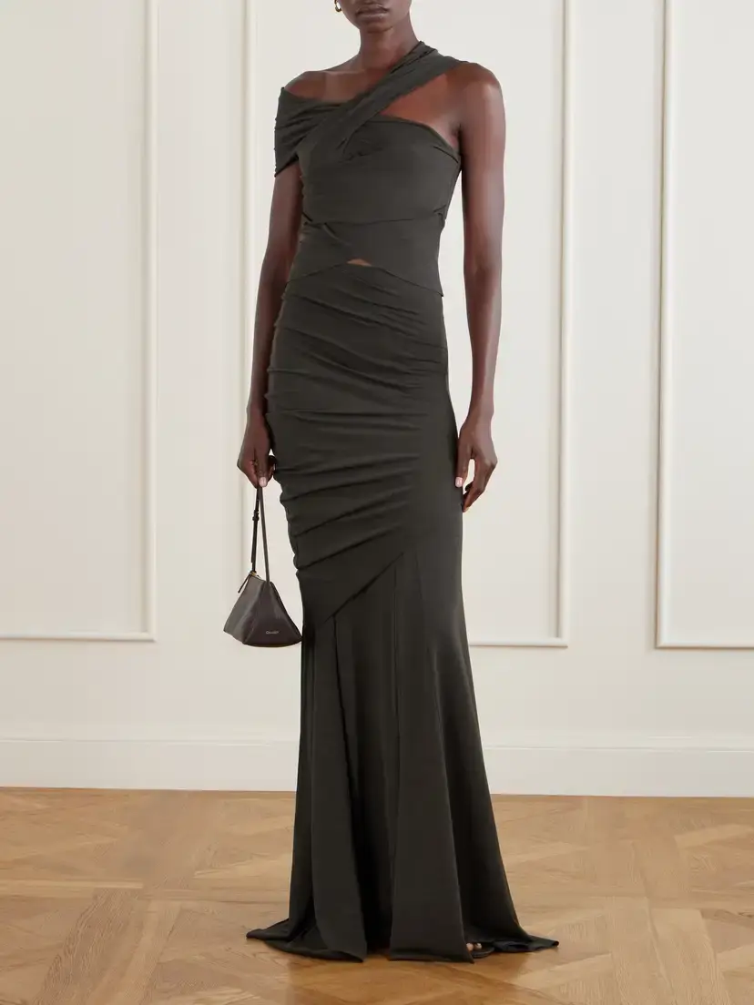 Cortana Myia Crepe Maxi Skirt | Thumbnail 2