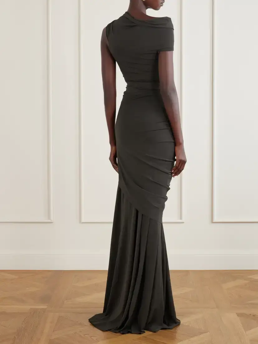 Cortana Myia Crepe Maxi Skirt | Thumbnail 4