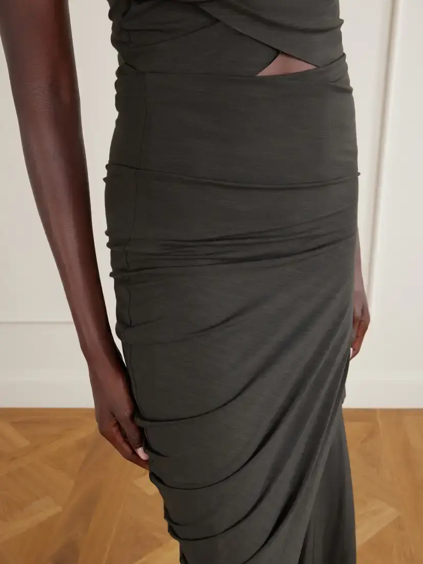 Cortana Myia Crepe Maxi Skirt | Thumbnail 5