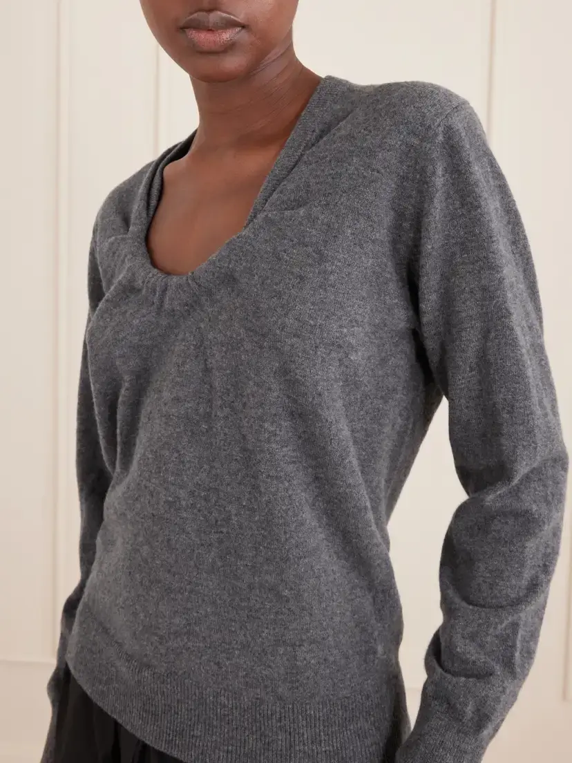 Maison Margiela Twist Virgin Wool Sweatshirt | Thumbnail 4