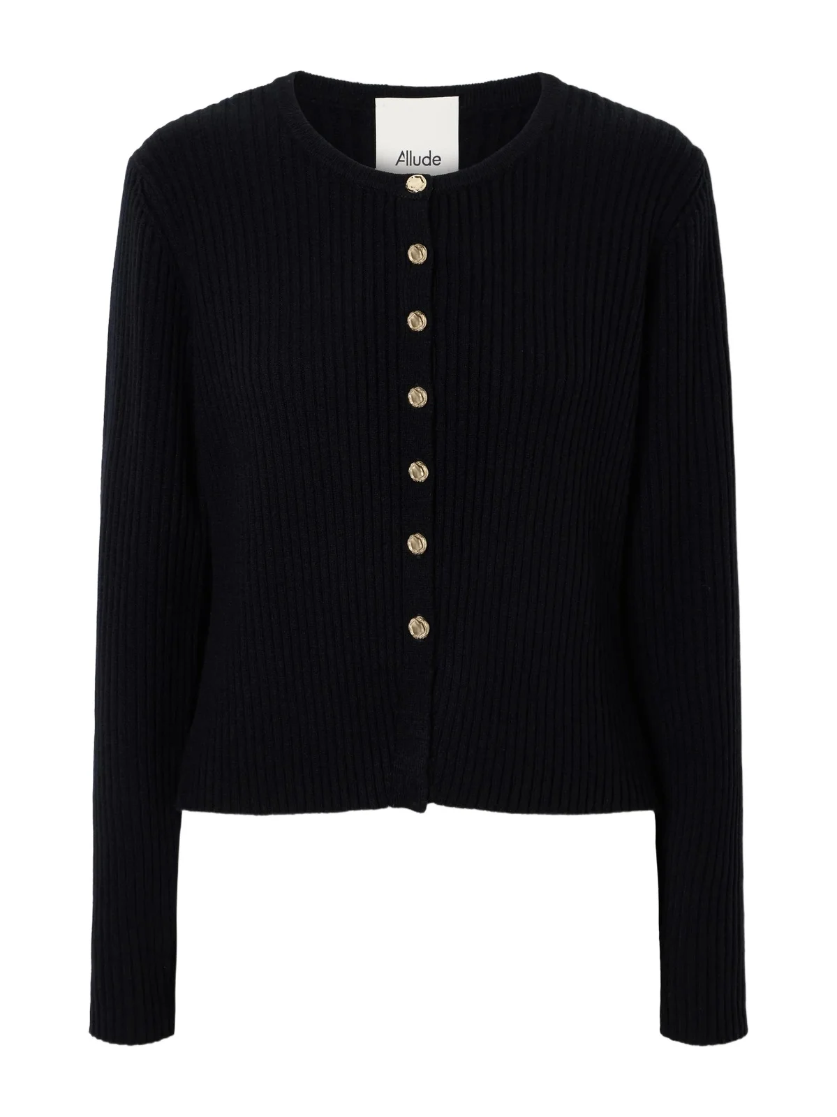 Wool And Cashmere-blend Ribbed Cardigan