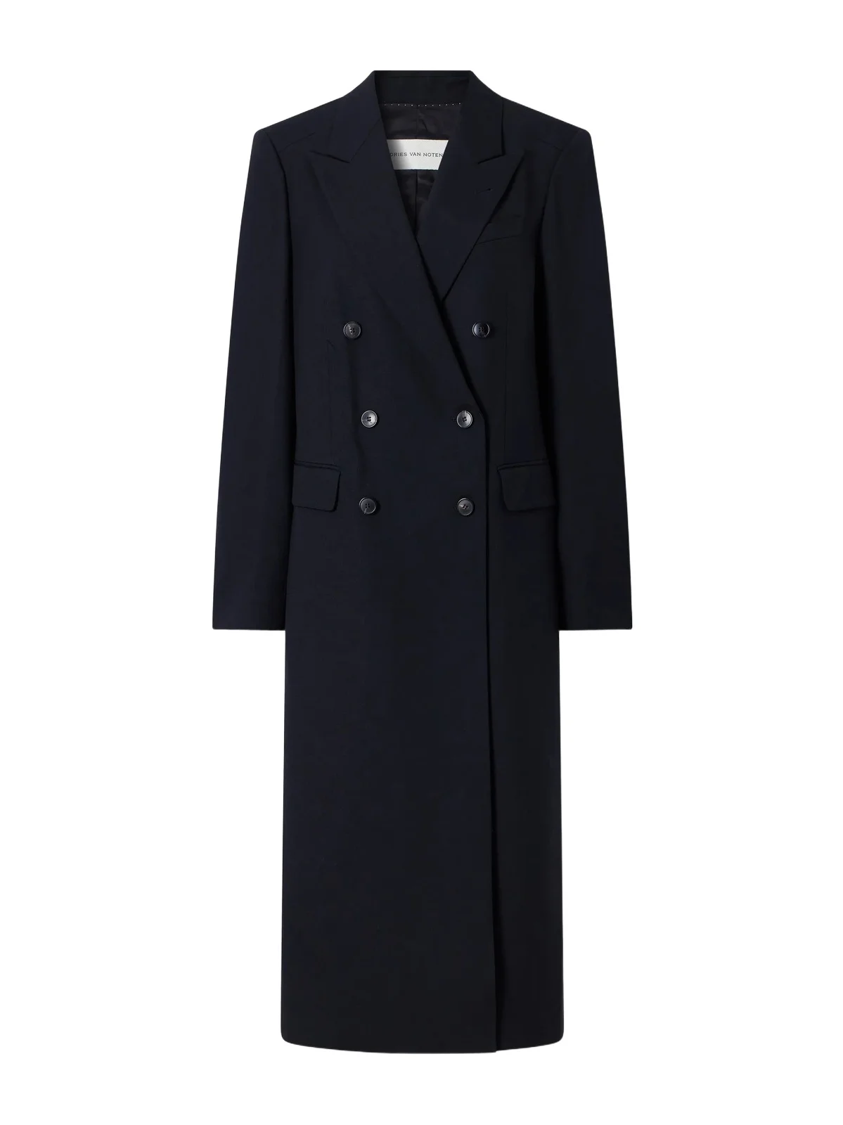 Double-breasted Wool Coat