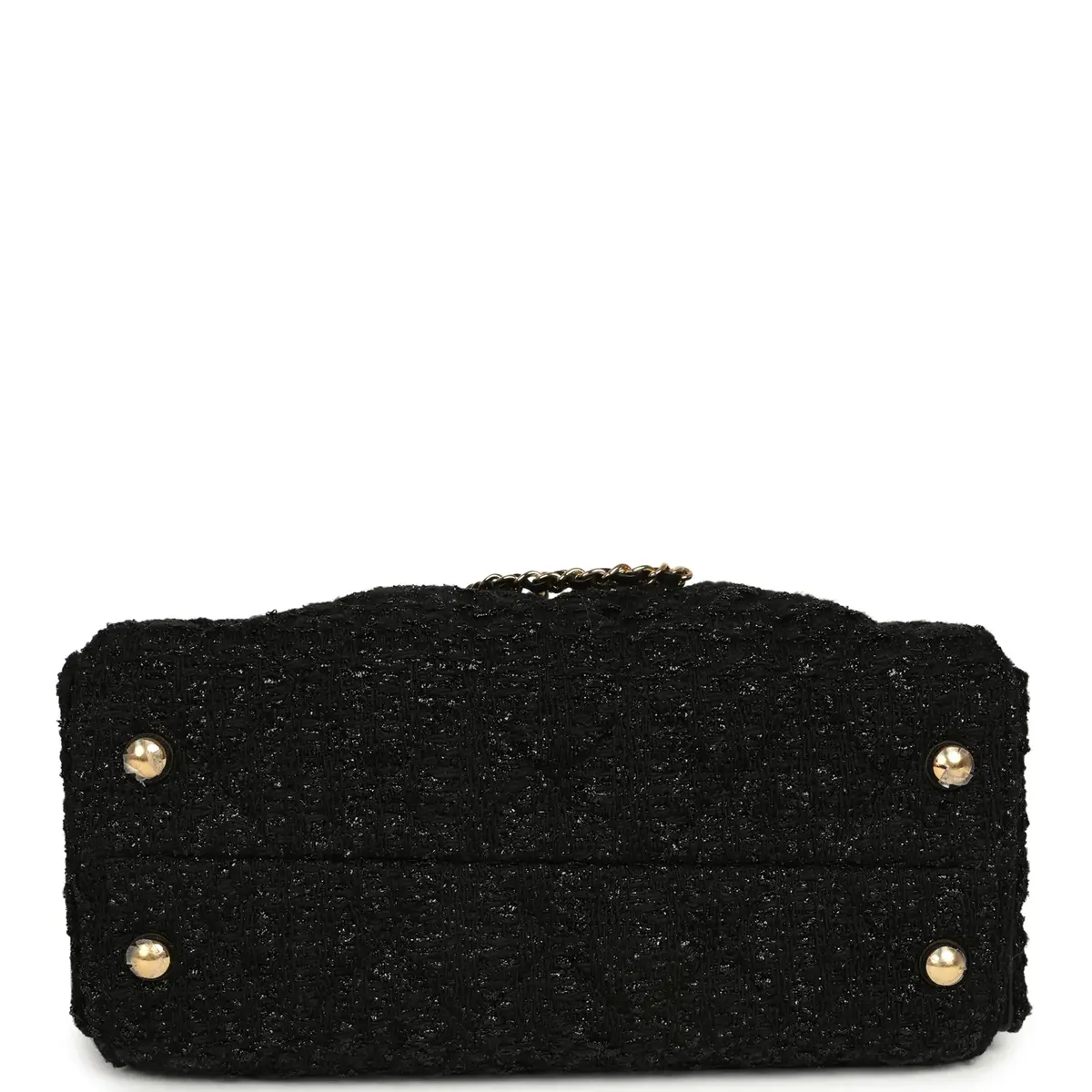 Chanel Chanel Mini 25 Hobo Bag Black Tweed Bouclé Gold Hardware | Thumbnail 6 Chanel Chanel Mini 25 Hobo Bag Black Tweed Bouclé Gold Hardware | Thumbnail 6